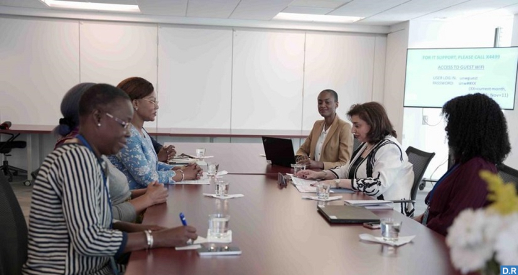 A New York, Nassénéba Touré échange avec la directrice exécutive d’ONU-Femmes