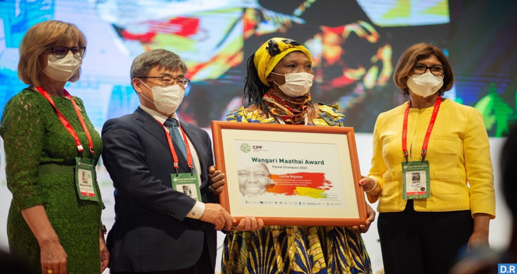 La Camerounaise Cécile Ndjebet remporte le prix Wangari Maathai “Champions de la cause des forêts” 2022 (Communiqué)