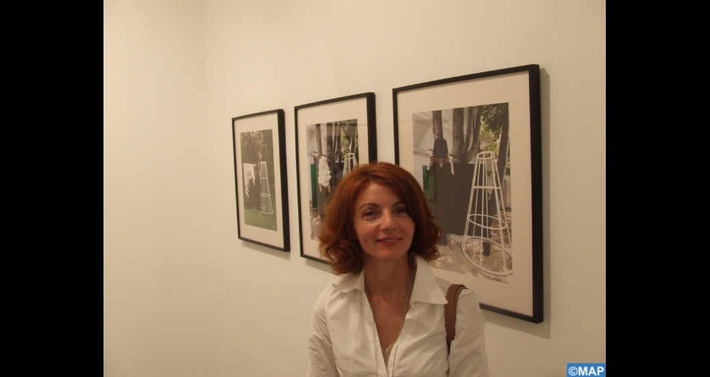 L’artiste Amina Benbouchta expose ses œuvres à Tanger