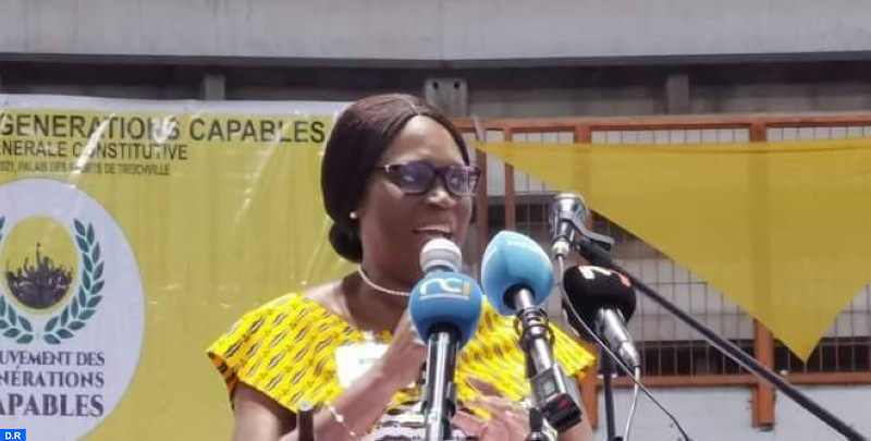 Côte d’Ivoire-AIP/ Simone Gbagbo élue présidente du Mouvement des générations capables