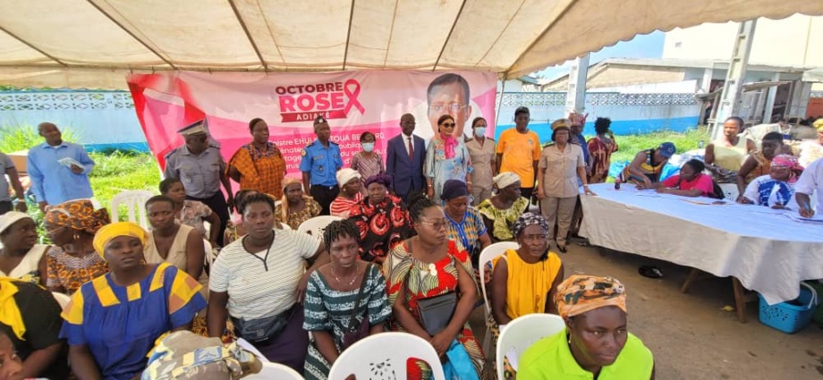 Des femmes dépistées gratuitement du cancer de sein et du col de l’utérus à Adiaké