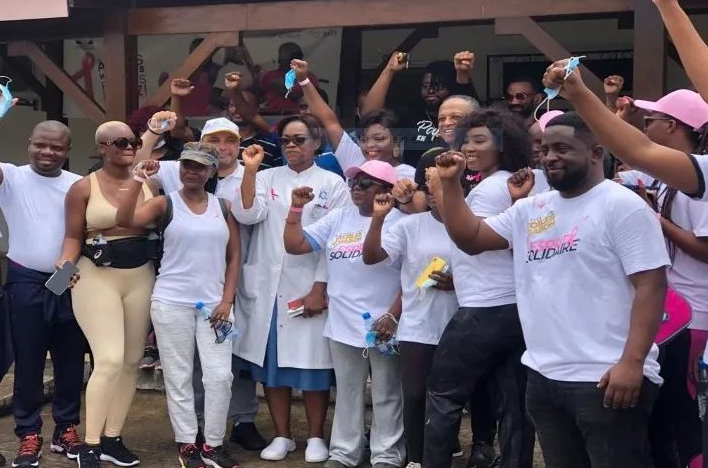 Festival des étoiles du Gabon : marche de solidarité face aux cancers féminins et à l’AVC