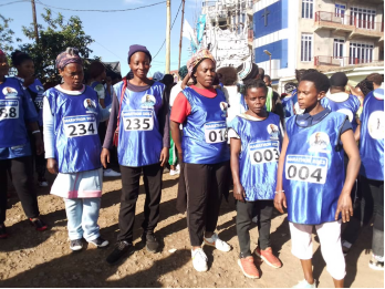 Participation de 250 femmes au marathon dénommé  «  femme en forme à Bukavu »